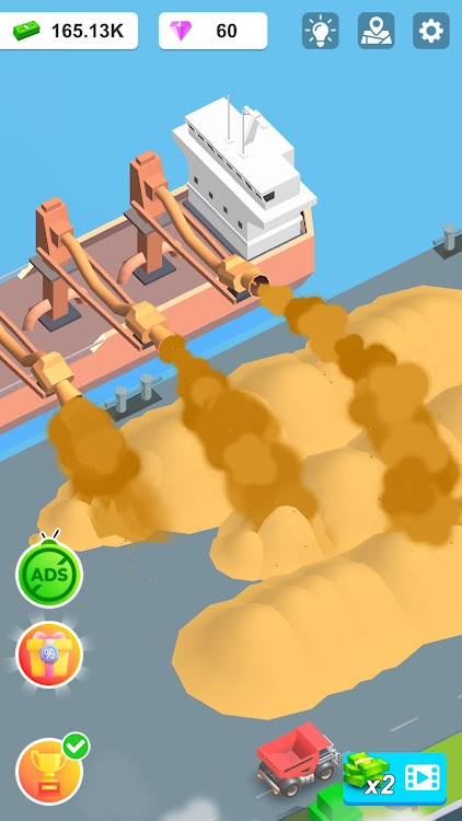 #1. Idle Sand Tycoon (Android) By: Solid Games