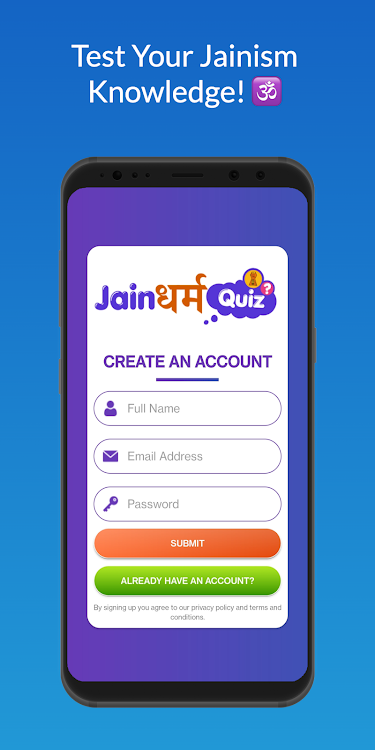 #1. Jain Dharm Quiz (Android) By: Hemant Jain