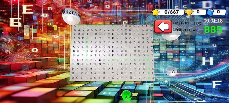 #2. Kelimatrix - Word Puzzle Game (Android) By: Baris Hurdogan