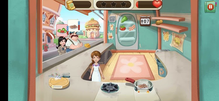 #7. Kitchen Scramble: Cooking Game (Android) By: Garden City Games