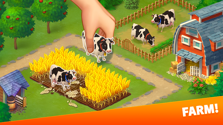 #4. Klondike Adventures: Farm Game (Android) By: VIZOR APPS LTD.