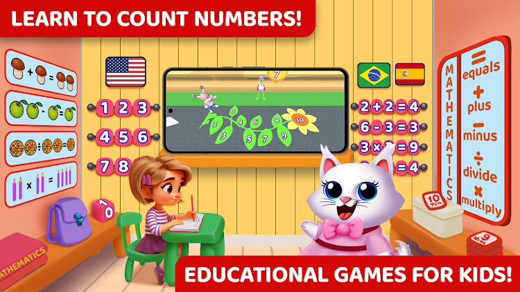 #1. Knowledge Park: Learning Games (Android) By: RMB Games - Online Educational apps for Kids