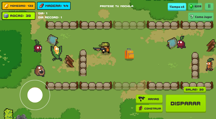 #1. Machacando Vegetales (Android) By: Loquendero Dev