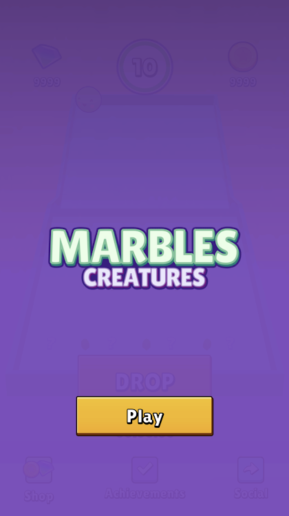 #1. Marbles Creatures (Android) By: nitejam