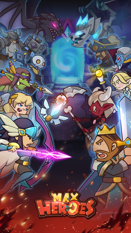 #6. Maxheroes : Casual Idle RPG (Android) By: Maxheroes Games