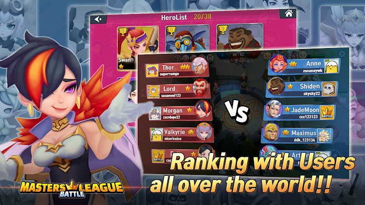 #1. Moba League:PvP Trainer (Android) By: 무지개토끼