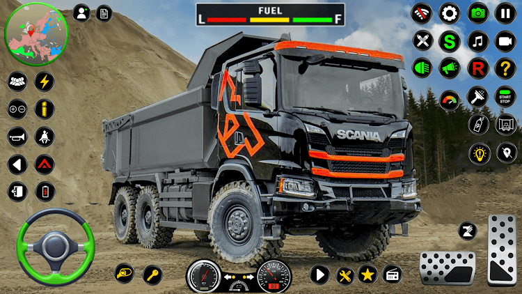 #1. Mud Truck Simulator 2023 (Android) By: Games Rack Studio