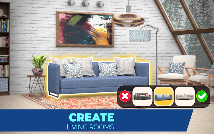 #4. My Home Design: Makeover Games (Android) By: Holy Cow Studio