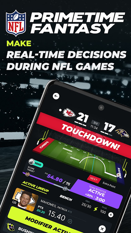 #1. NFL Primetime Fantasy (Android) By: Ubisoft Entertainment