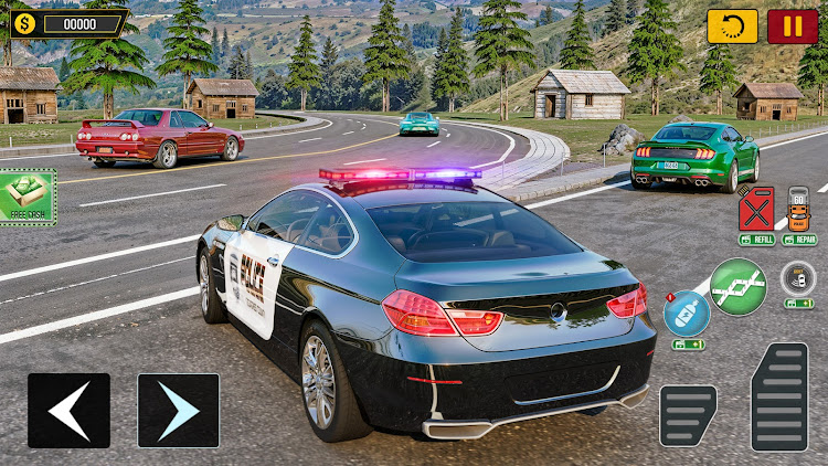 #1. NYPD Police Car Driving Games (Android) By: Gaming Engine