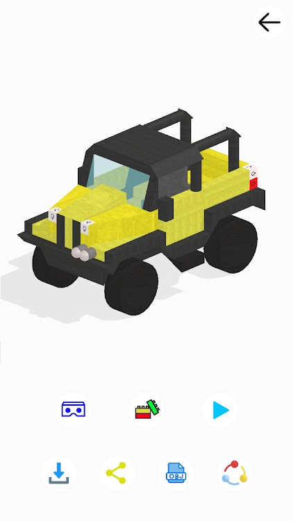 #4. NuriBlock - 3D Pixel Art (Android) By: YOOHYUCKJAE