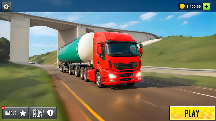 #1. Oil Truck Simulator Driving 3D (Android) By: Play Stove