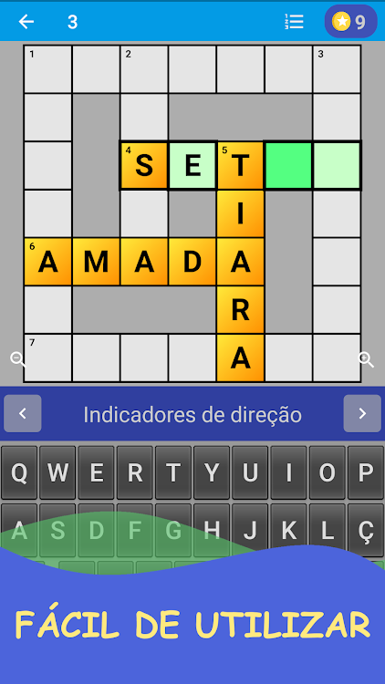 #1. Palavras Cruzadas (Android) By: Litera Games