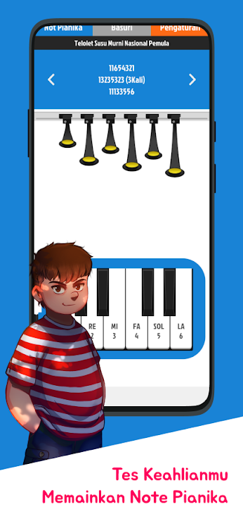 #1. Pianika Terompet (Android) By: Malala