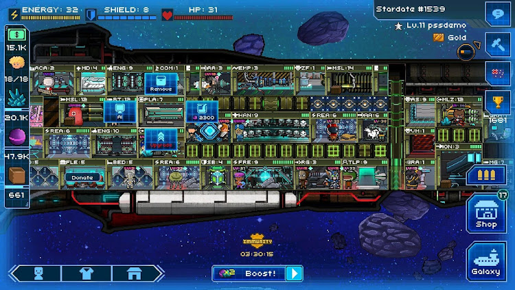 #5. Pixel Starships™ (Android) By: Savy Soda