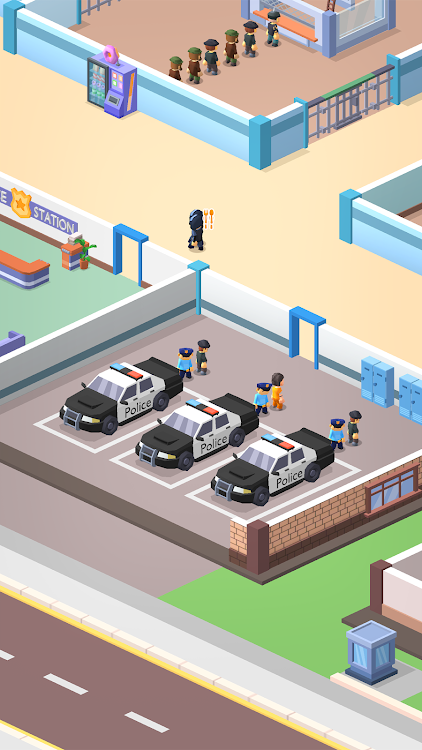 #1. Police Department Tycoon (Android) By: CASUAL AZUR GAMES