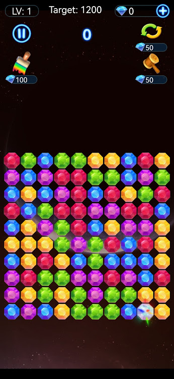 #1. Pop Stone 2 - Puzzle Match 3 (Android) By: Idle Mobile Game