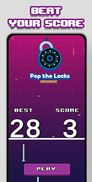 #1. Pop The Locks Arcade (Android) By: The White Raven