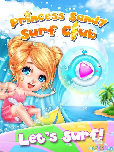 Princess Sandy: Surf Salon Screenshot Image