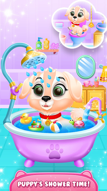 #1. Puppy Pet Care: Dog Fun Games (Android) By: Infinite Fun Games