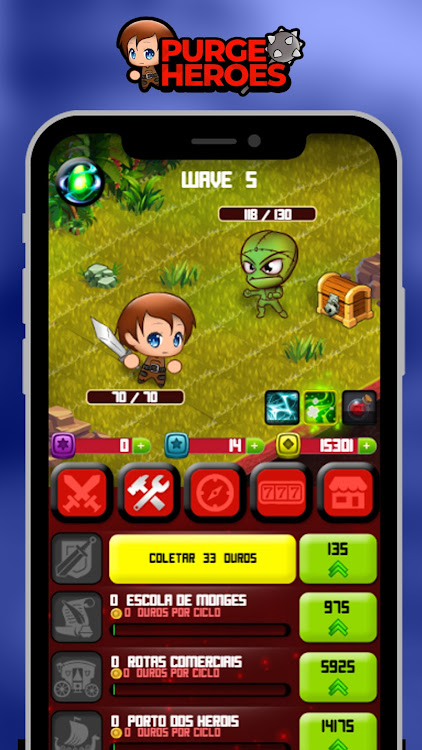 #1. Purge Heroes (Android) By: Theago Liddell