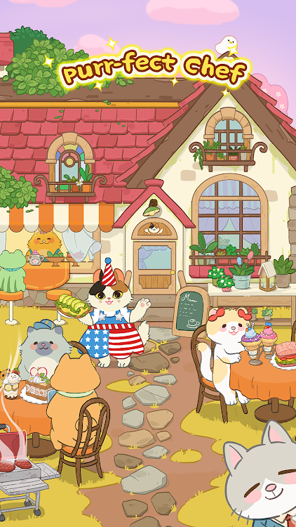 #1. Purr-fect Chef: Cats Can Cook (Android) By: Supernova Games Inc