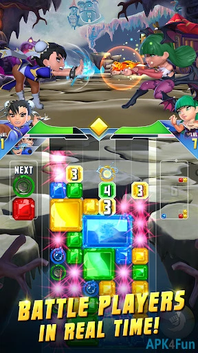 Puzzle Fighter Screenshot Image