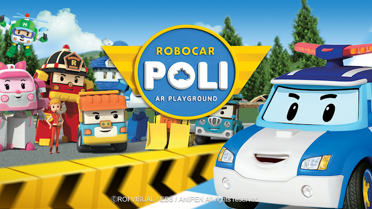 #1. Robocar Poli World AR (Android) By: Anipen Inc.