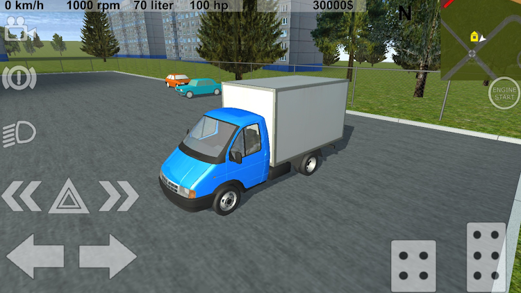 #1. Russian Light Truck Simulator (Android) By: nikita4everpro