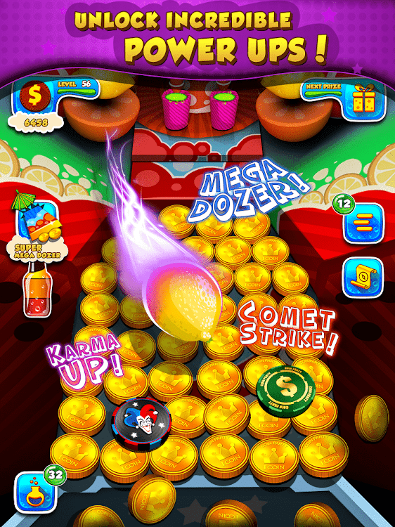 #6. Soda Coin Party Dozer (Android) By: Mindstorm Studios