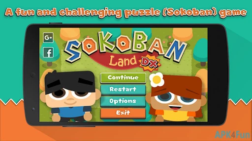 Sokoban Land DX Screenshot Image