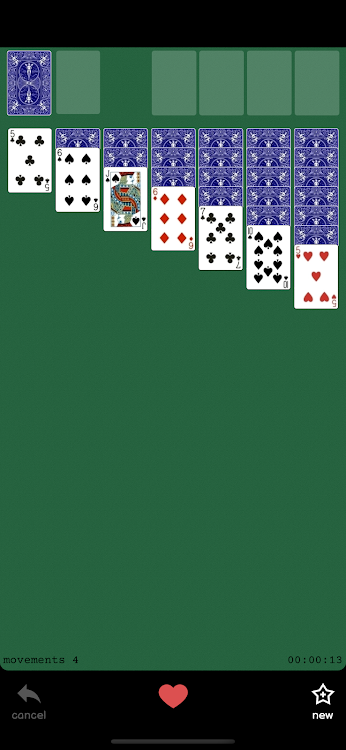 #1. Solitaire : classic cards game (Android) By: Sebastien BECKER