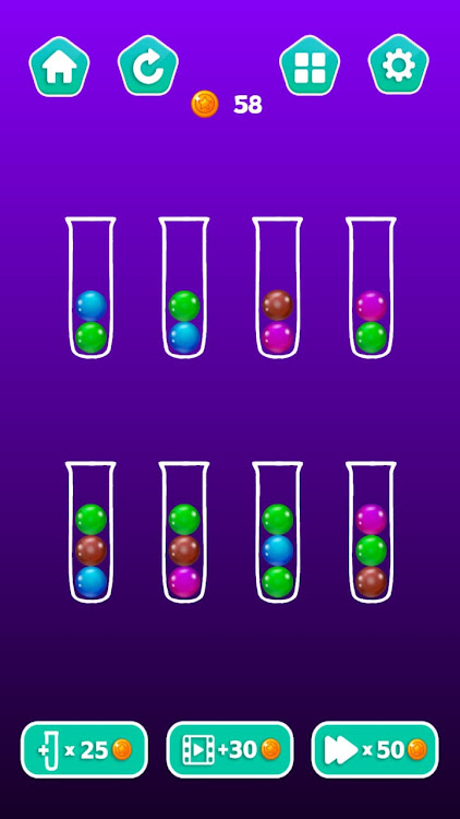 #1. Sort Balls 2 (Android) By: Shift Play