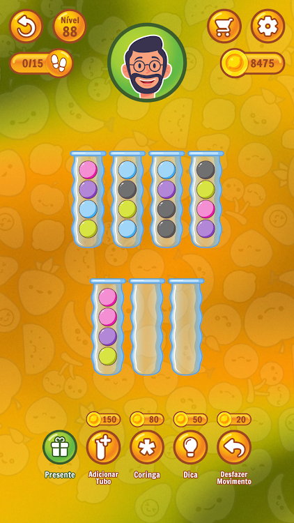 #1. Sort It All: Ball Sort Puzzle (Android) By: Warp Lemon