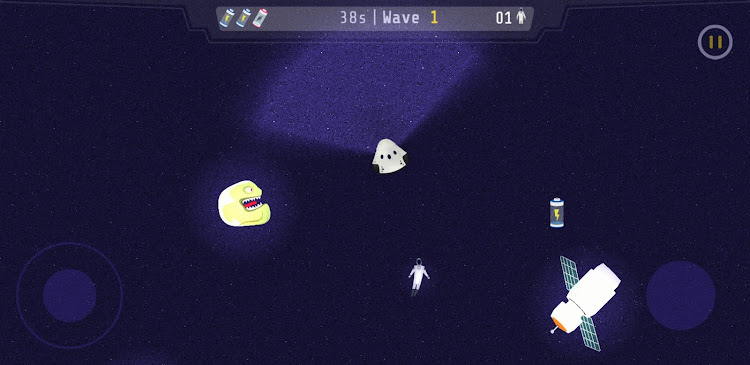 #1. Space: Rescue the astronauts! (Android) By: Flozom