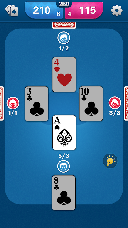 #1. Spades: Classic Card Game (Android) By: Card Games, Inc