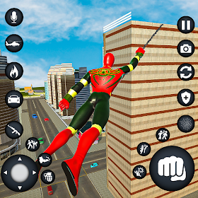 Spider Rope 3D Fighting Games