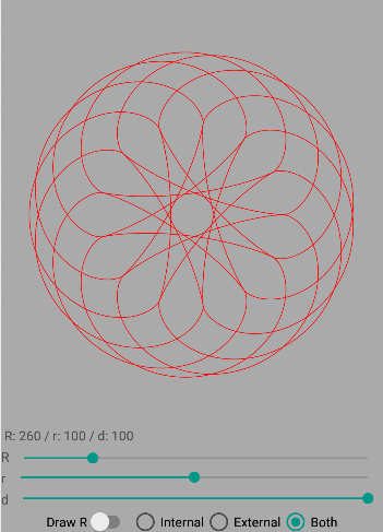 #1. Spirograph (Android) By: Alberto Vera