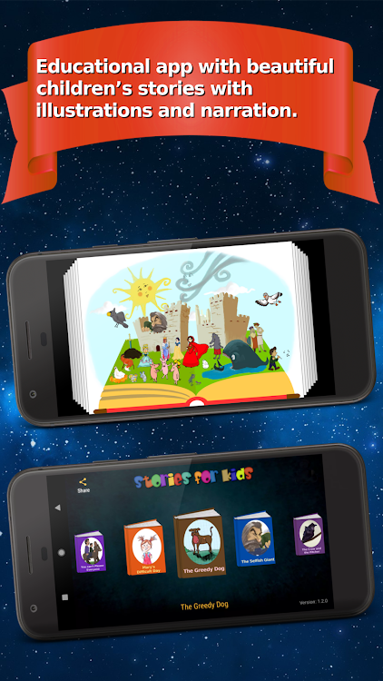 #1. Stories for Kids - with illust (Android) By: Funnystep