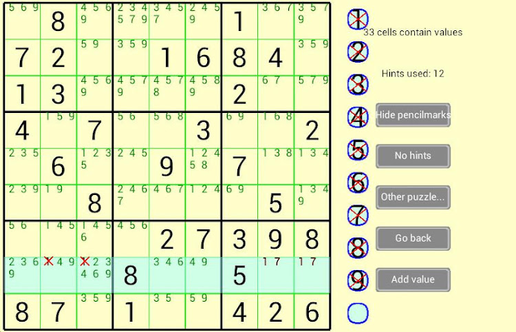 #3. Sudoku Help (Android) By: Leen Ammeraal