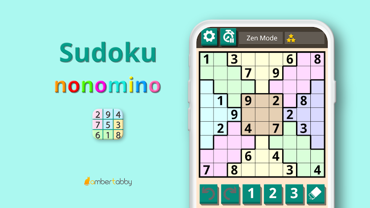 #1. Sudoku nonomino (Android) By: ambertabby