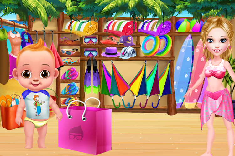 #9. Summer Beach Super Fun Holiday (Android) By: TinyBit