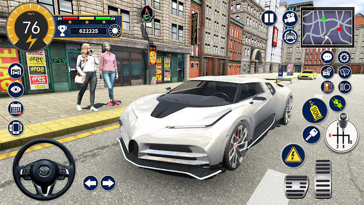 #1. Super Car Games 3D Simulator (Android) By: Trioz Studio