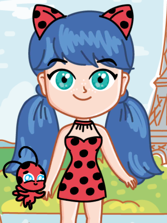 #1. Super Hero Dress Up (Android) By: Dolls Dress Up