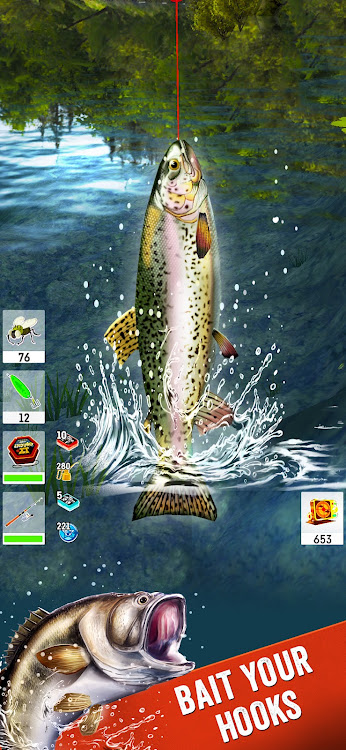 #1. The Fishing Club 3D: Game on! (Android) By: Robot Riot UG (haftungsbeschränkt)