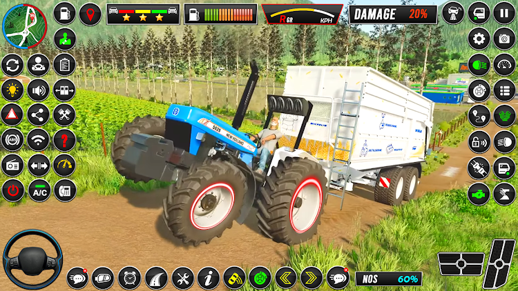 #3. Tractor Farming Games 2023 (Android) By: Vine Gamers Inc.