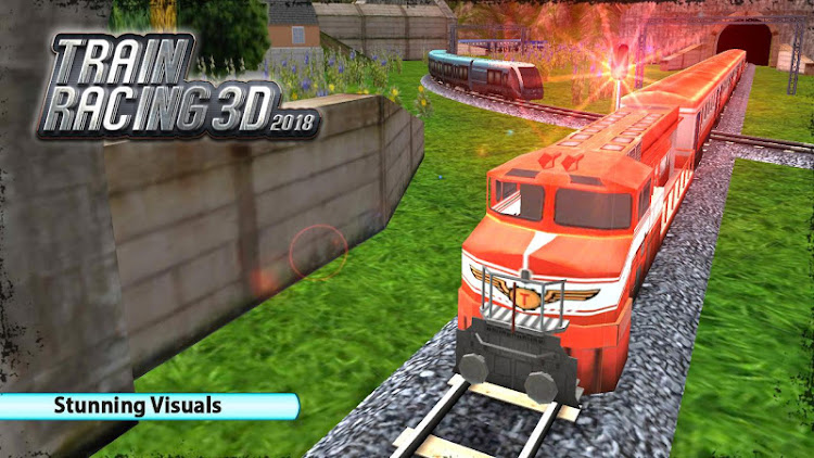 #1. Train Racing 3D-2023 Train Sim (Android) By: Timuz Games