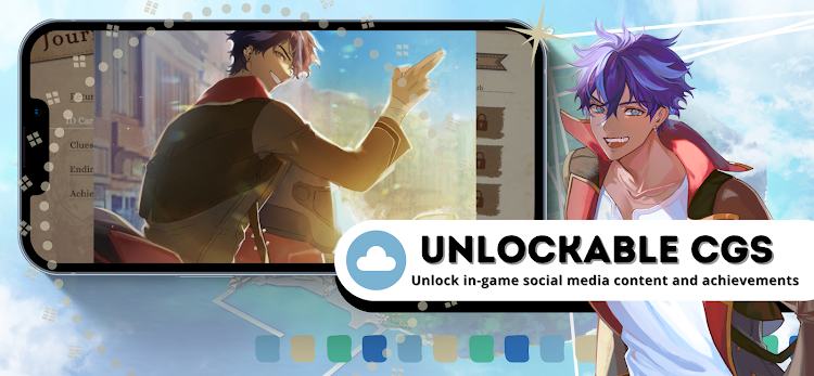 #1. Untold Atlas - anime otome sim (Android) By: Nochi Studios