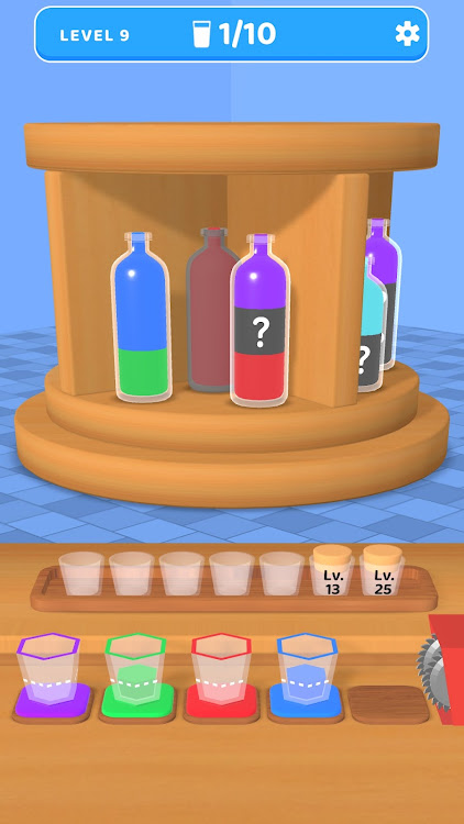 #1. Water Color Jam: Sort Puzzle (Android) By: Riseup Labs