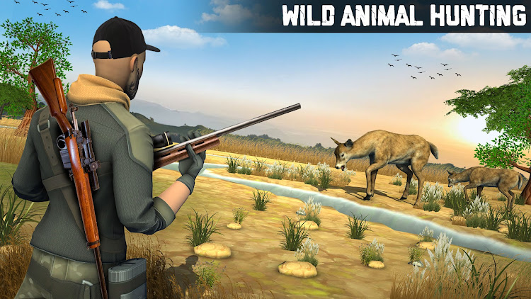 #1. Wild Animal Hunting 3D Offline (Android) By: Play 10